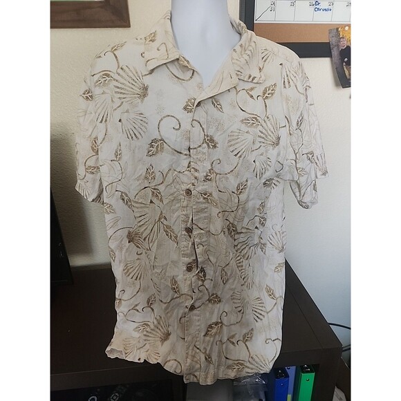 Northcrest Other - Men's Northcrest Button Up Collard Beach Shirt Size XL